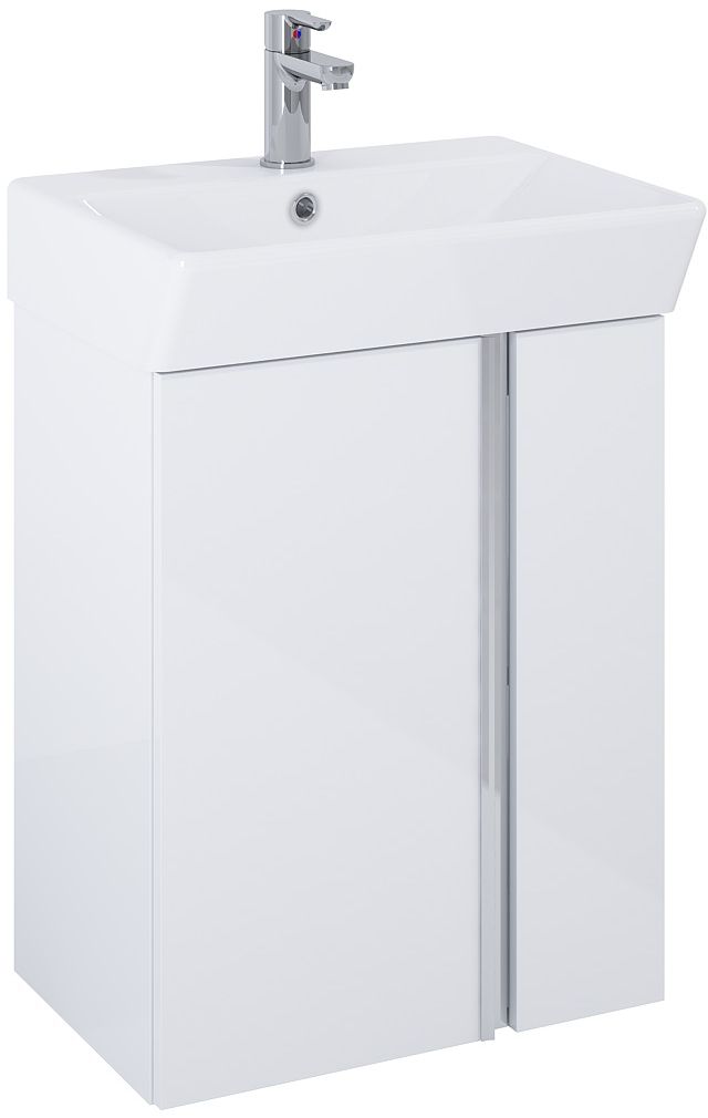 Darmowa Dostawa - Umywalka z szafką 50.5 cm białą Elita Skye RE020500128060