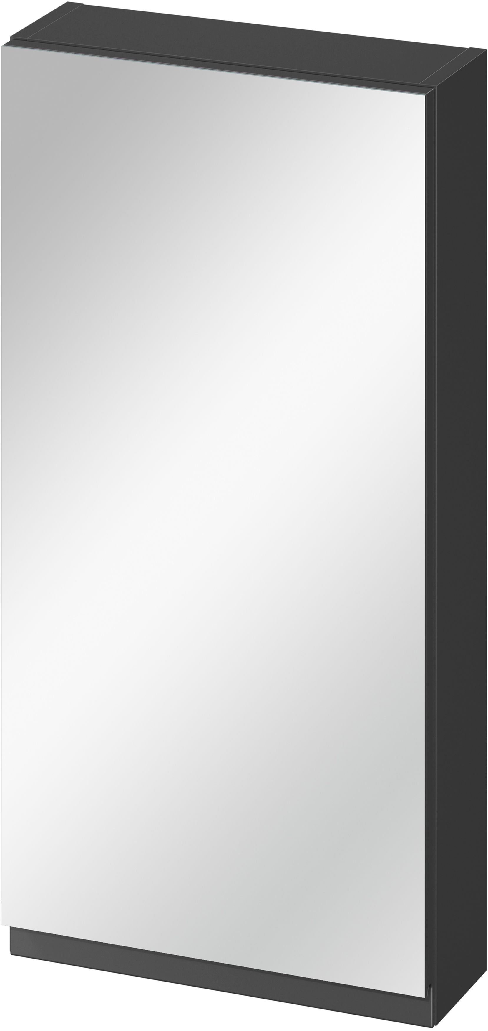 Darmowa Dostawa - Szafka 40x14.4x80 cm z lustrem antracyt Cersanit Moduo S590071DSM