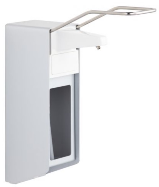 Darmowa Dostawa - Dozownik na jednorazowe wkłady 500 ml stal Merida D9E