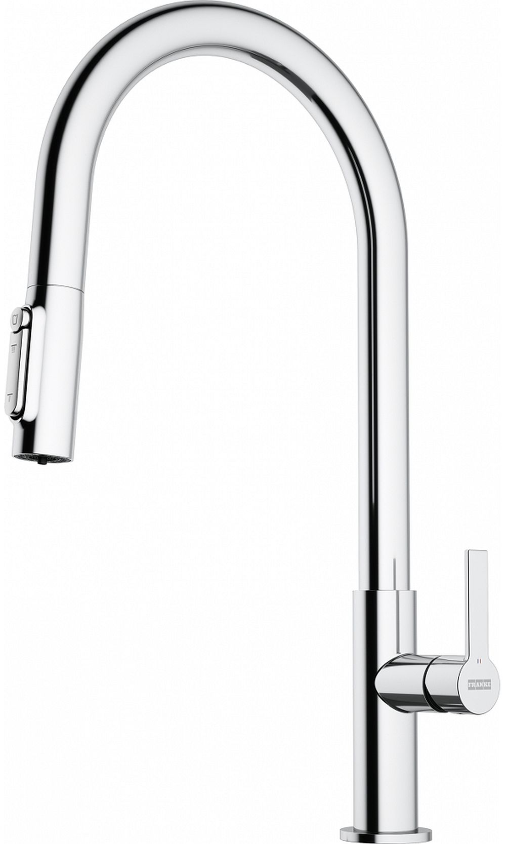 Darmowa Dostawa - Bateria kuchenna stojąca chrom Franke Maris Slim Clear Water J Pull-Out 1200730870