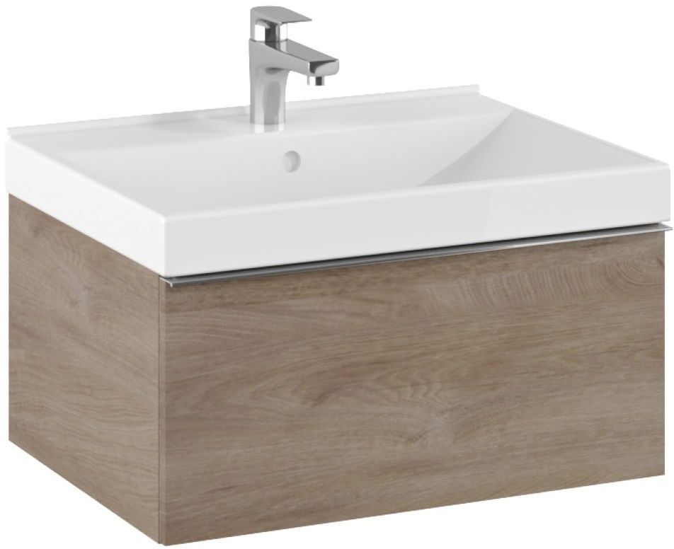 Darmowa Dostawa - Szafka 60x44.9x28.1 cm podumywalkowa wisząca dąb Elita Look RE010603027050