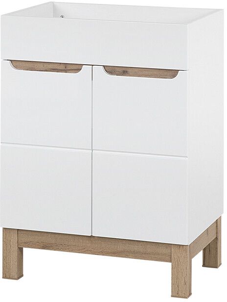 Darmowa Dostawa - Szafka 60x45.5x84 cm podumywalkowa stojąca biała Comad Bali White BALIWHITE82060CMFSC