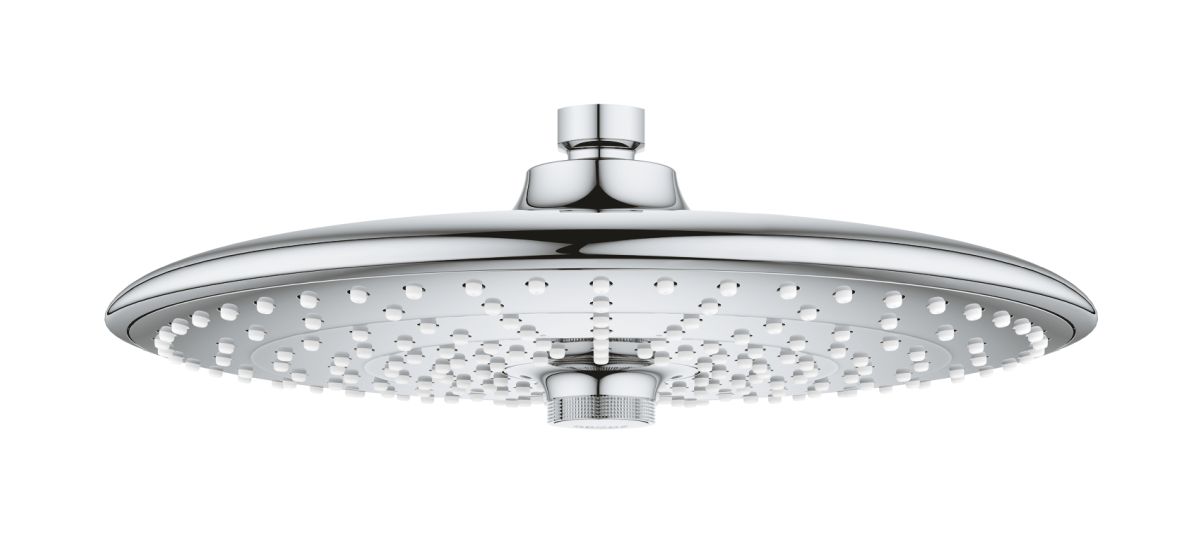 Darmowa Dostawa - Deszczownica 26x26 cm okrągła starlight chrome Grohe Euphoria 26457000