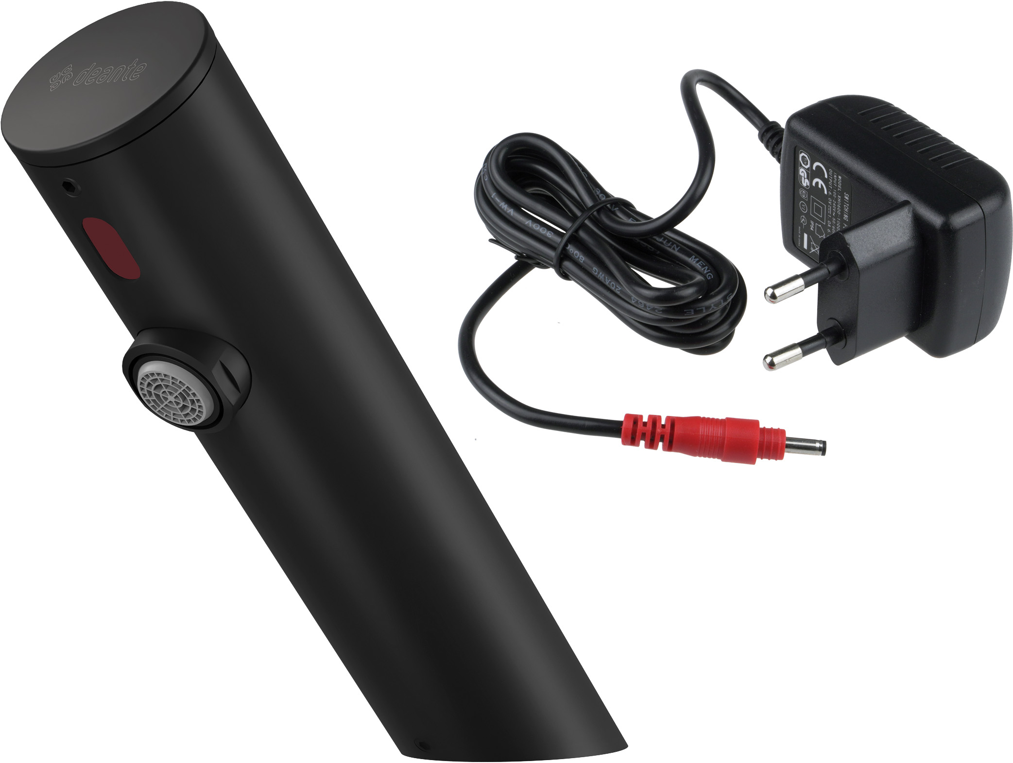 Darmowa Dostawa - Bateria umywalkowa stojąca elektroniczna czarna Deante Sense BQRN28V