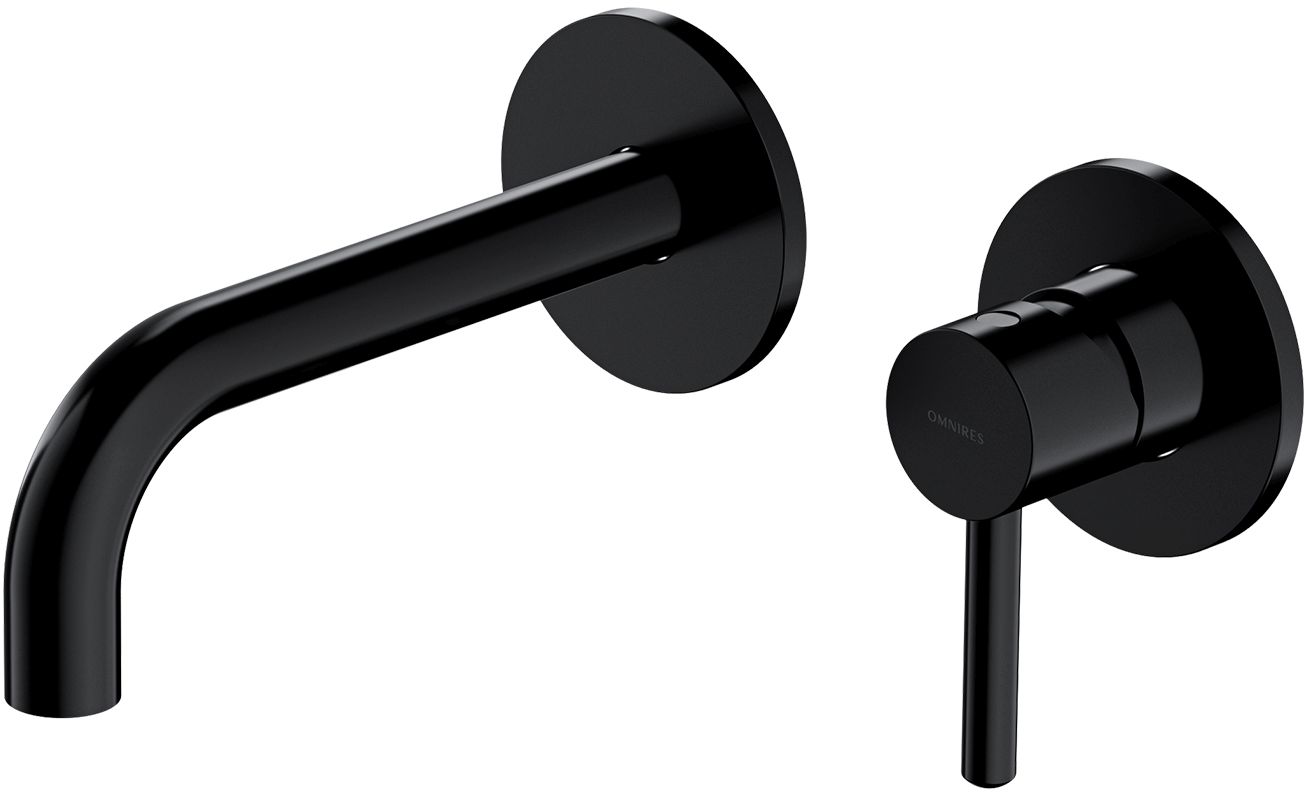 Darmowa Dostawa - Bateria umywalkowa podtynkowa czarna Omnires Y Y1215HBL