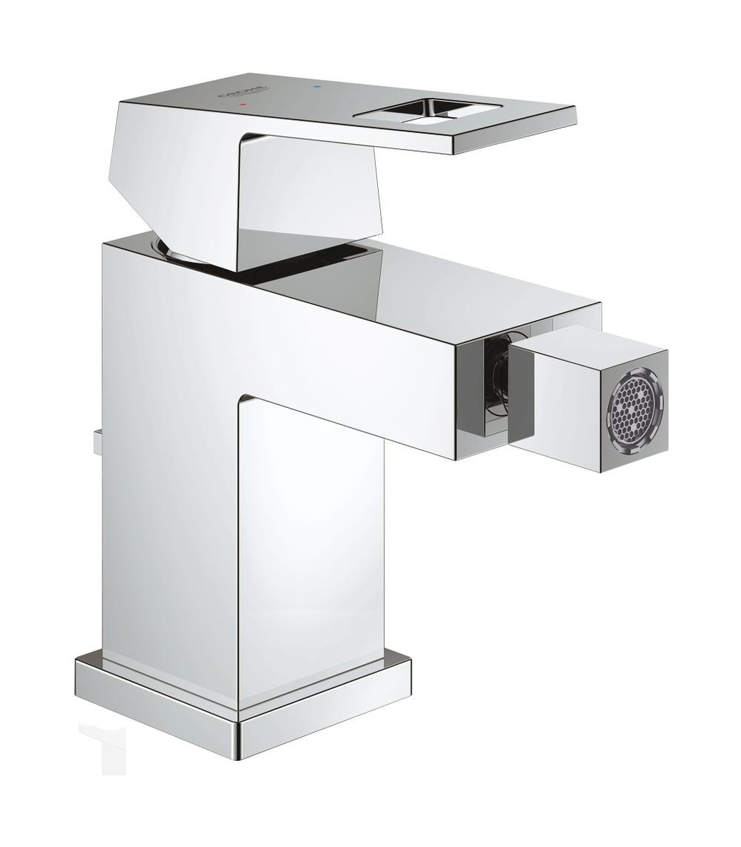 Darmowa Dostawa - Bateria bidetowa stojąca starlight chrome Grohe Eurocube 23138000