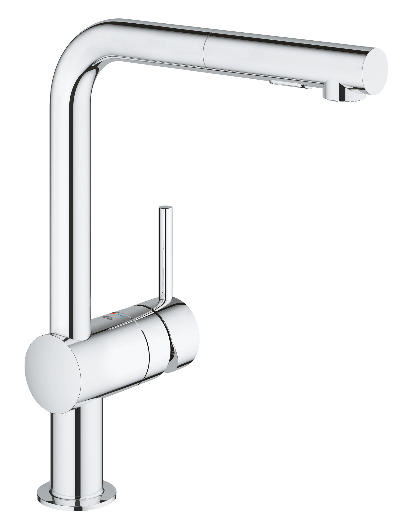 Darmowa Dostawa - Bateria kuchenna stojąca starlight chrome Grohe Minta 30274000
