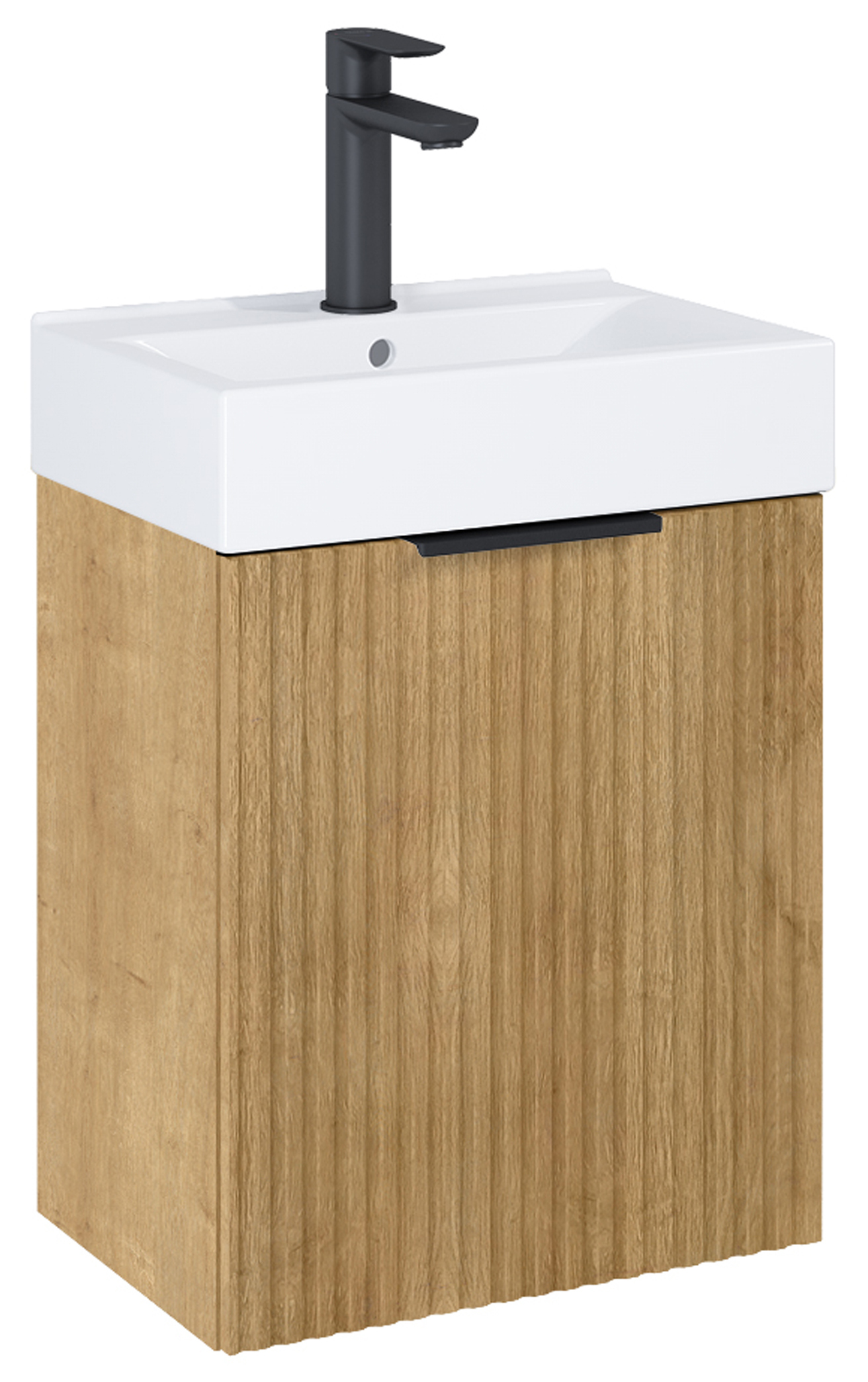 Darmowa Dostawa - Umywalka z szafką 44.6 cm dąb Roca Reef A852446464