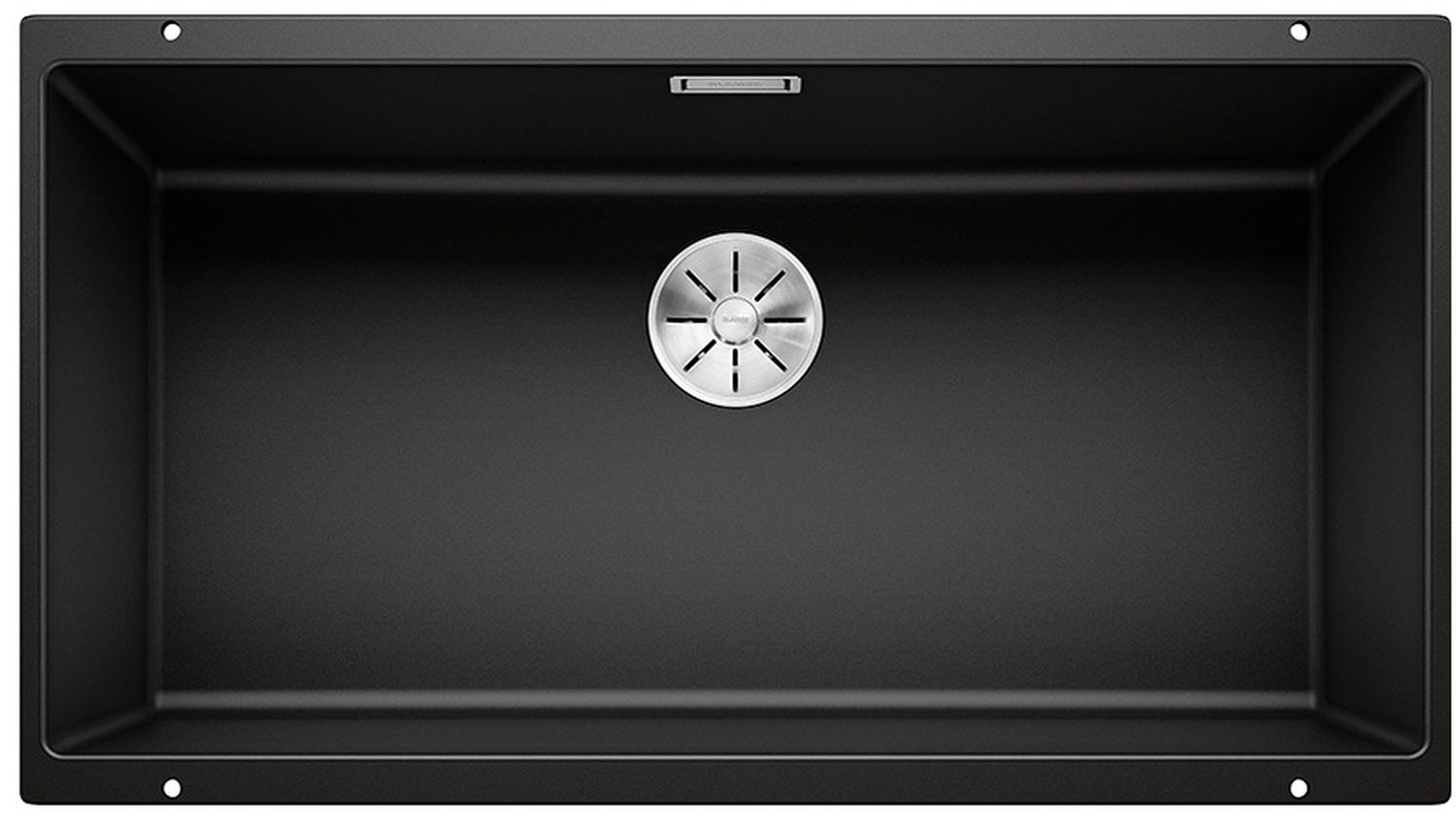 Darmowa Dostawa - Zlewozmywak granitowy 80x40 cm czarny Blanco Subline 800-U 526005