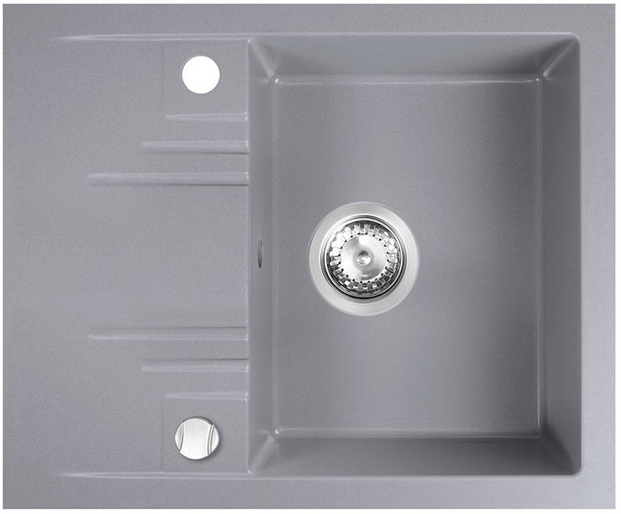 Darmowa Dostawa - Zlewozmywak granitowy 58x48 cm Ferro Mezzo II DRGM4858GA