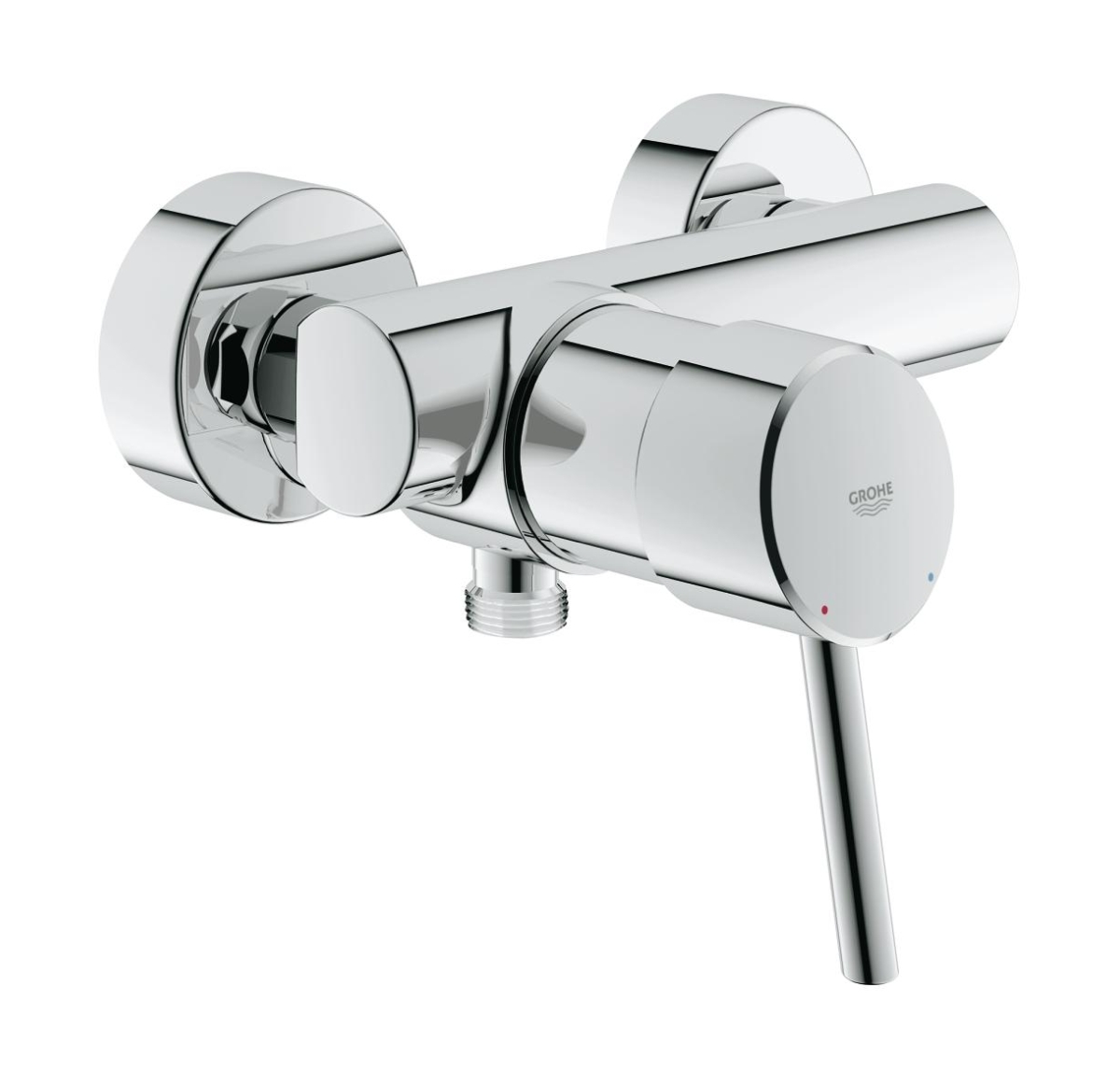 Darmowa Dostawa - Bateria prysznicowa ścienna starlight chrome Grohe Concetto 32210001