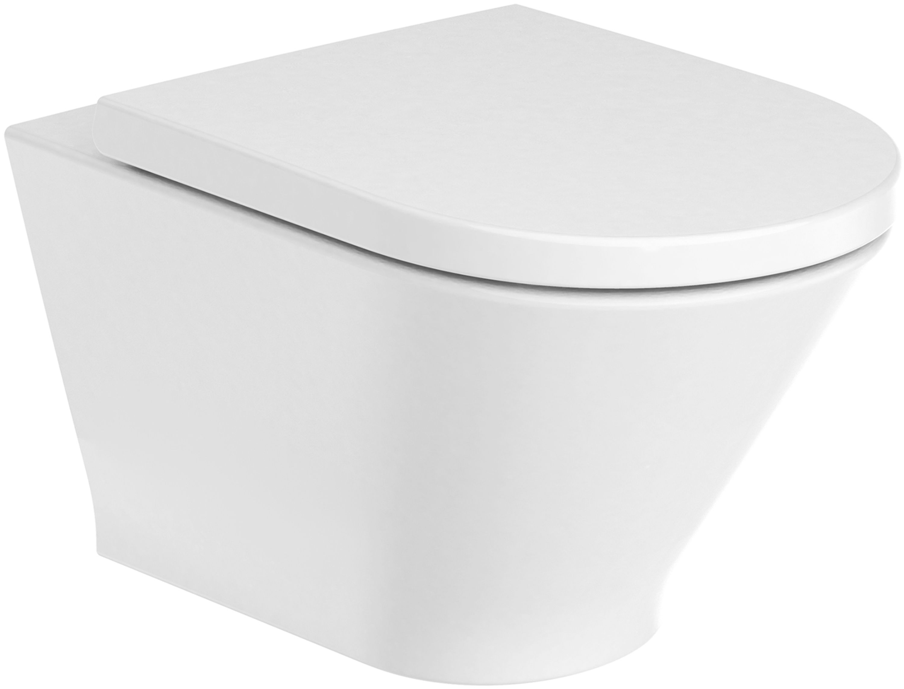 Darmowa Dostawa - Miska WC wisząca bez kołnierza biały Roca Gap Round A3460NLS00