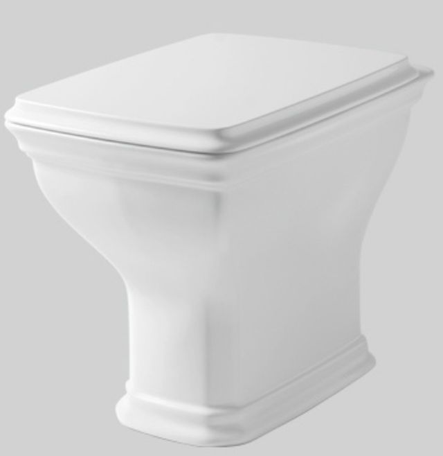 Darmowa Dostawa - Miska WC stojąca z kołnierzem biały Art Ceram Civitas CIV0030100