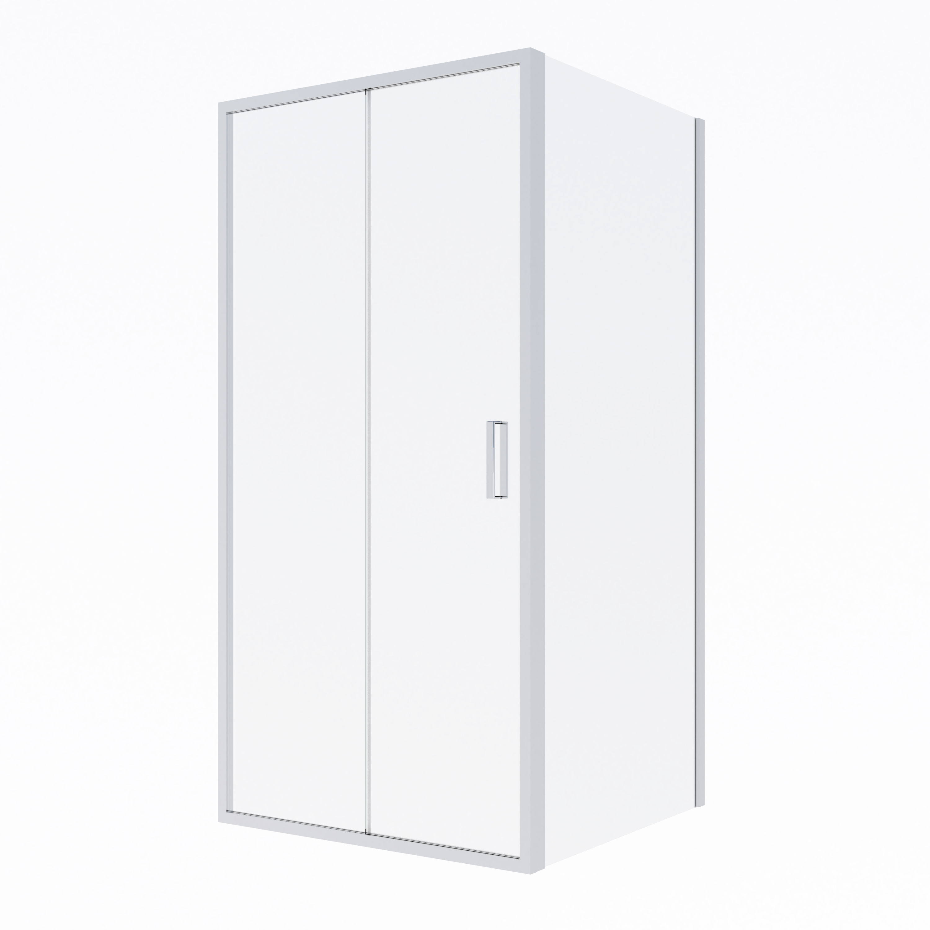 Darmowa Dostawa - Kabina prysznicowa 100x90 cm prostokątna chrom połysk/szkło przezroczyste Oltens Fulla 20204100