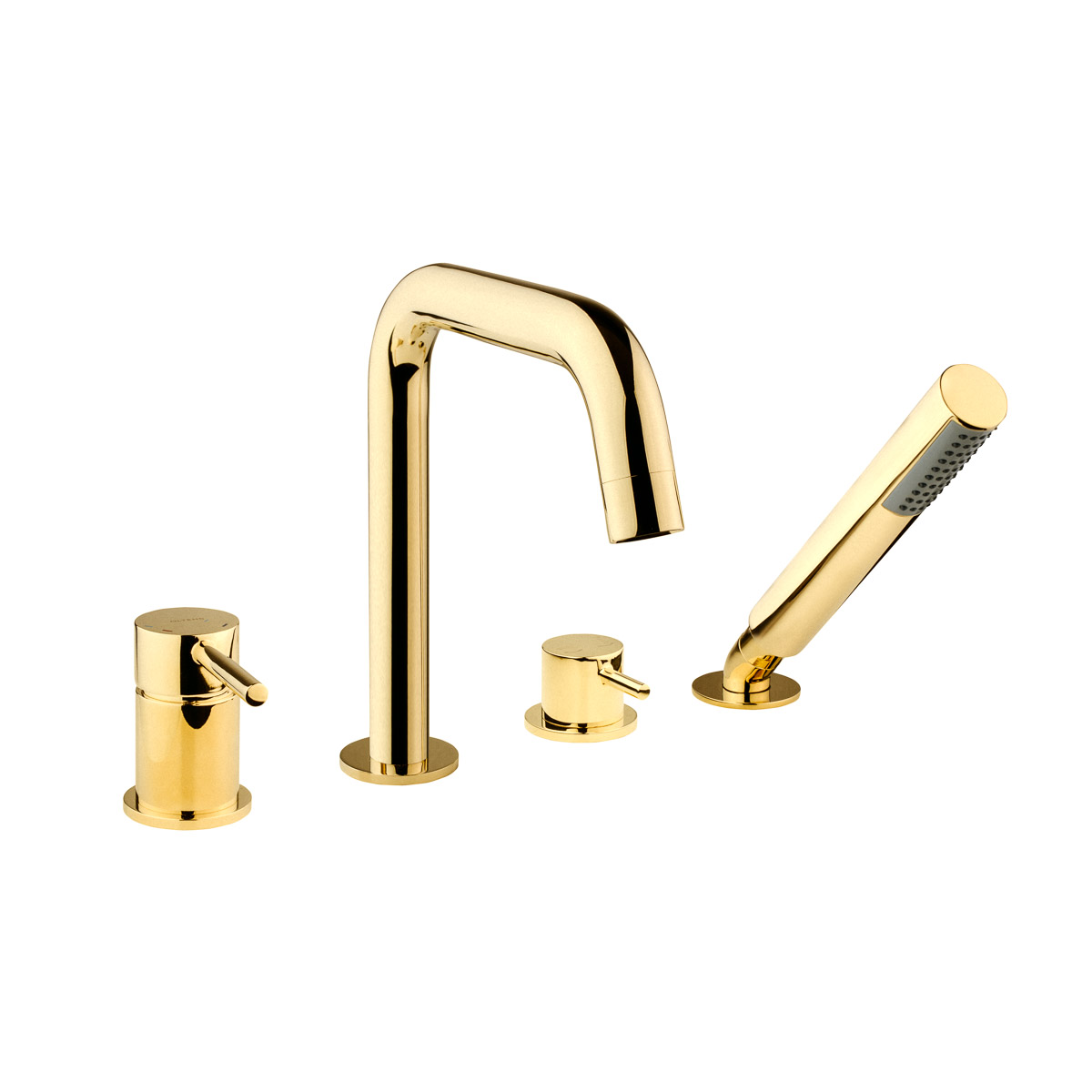 Darmowa Dostawa - Bateria wannowo-prysznicowa nawannowa złoty połysk Oltens Molle 34200800