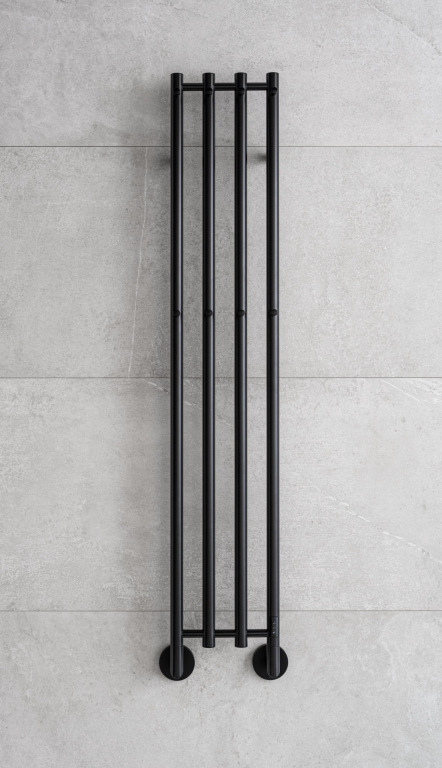 Darmowa Dostawa - Grzejnik elektryczny 153.3x33.1 cm czarny P.M.H. Mona MO1BL
