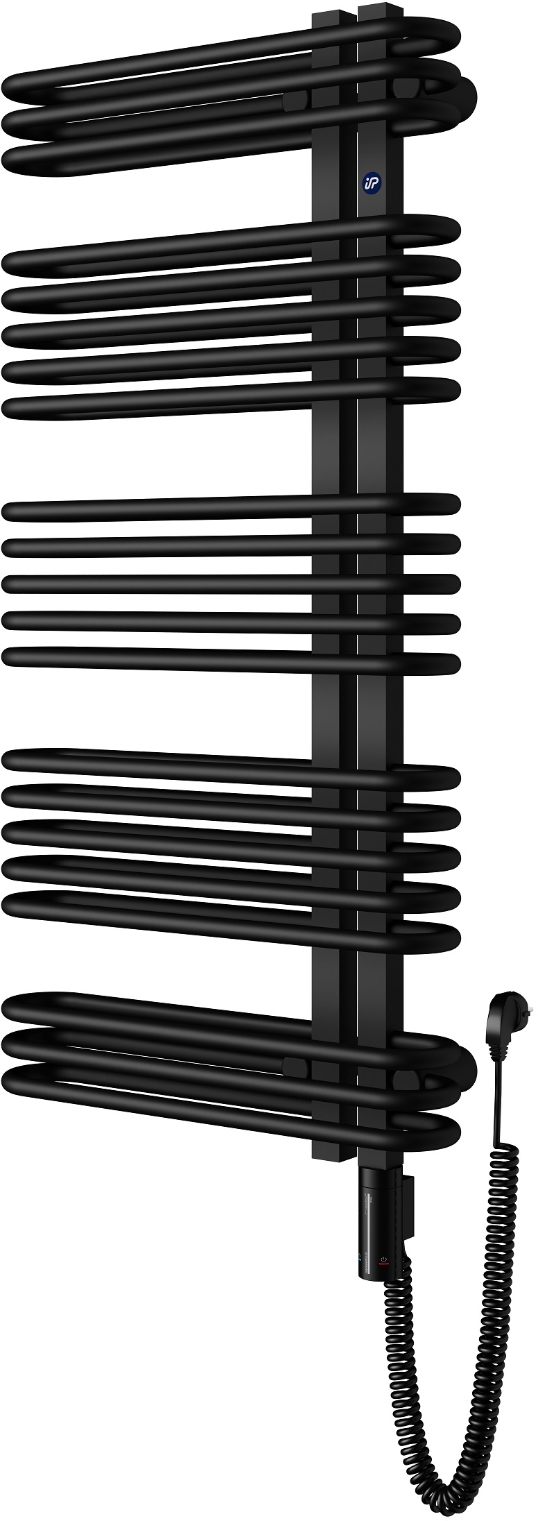 Darmowa Dostawa - Grzejnik elektryczny 119.8x50 cm czarny Instal Projekt Astro Electro ASTE50120C31GH09C2