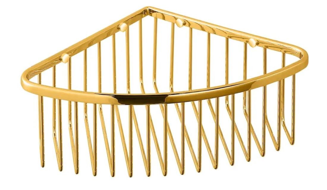 Darmowa Dostawa - Koszyk łazienkowy złoty Stella 16022G