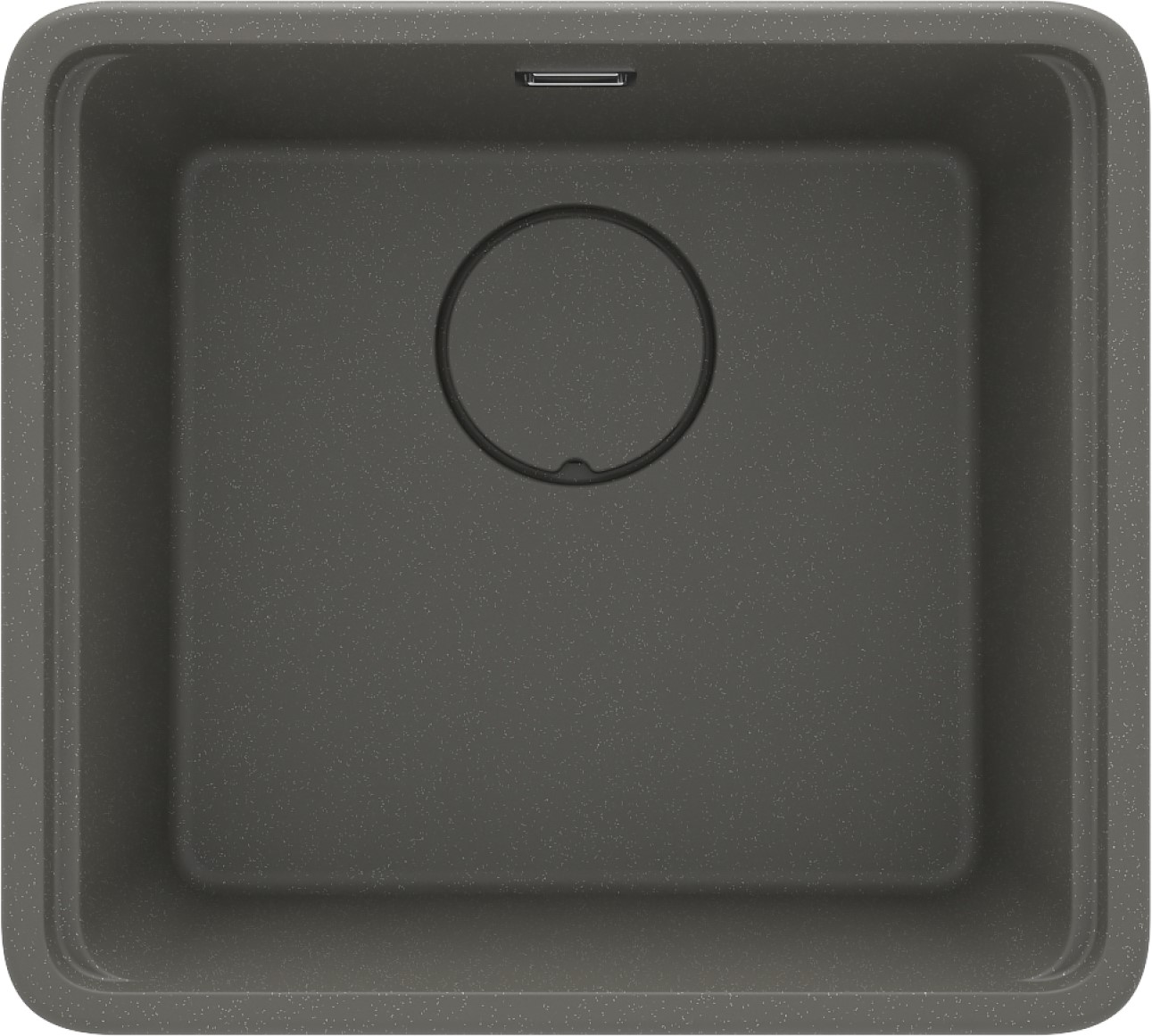 Darmowa Dostawa - Zlewozmywak granitowy 50x45 cm antracyt Deante Momi ZKMT10A
