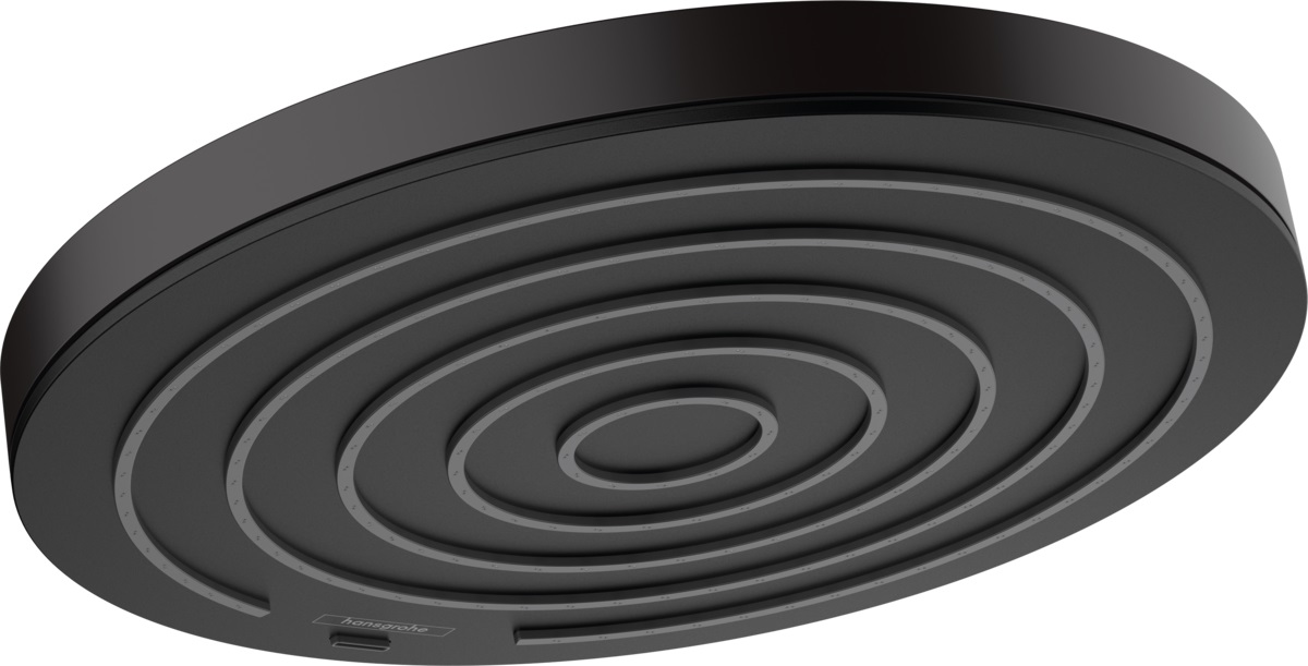 Darmowa Dostawa - Deszczownica 26x26 cm okrągła czarna Hansgrohe Pulsify 24141670