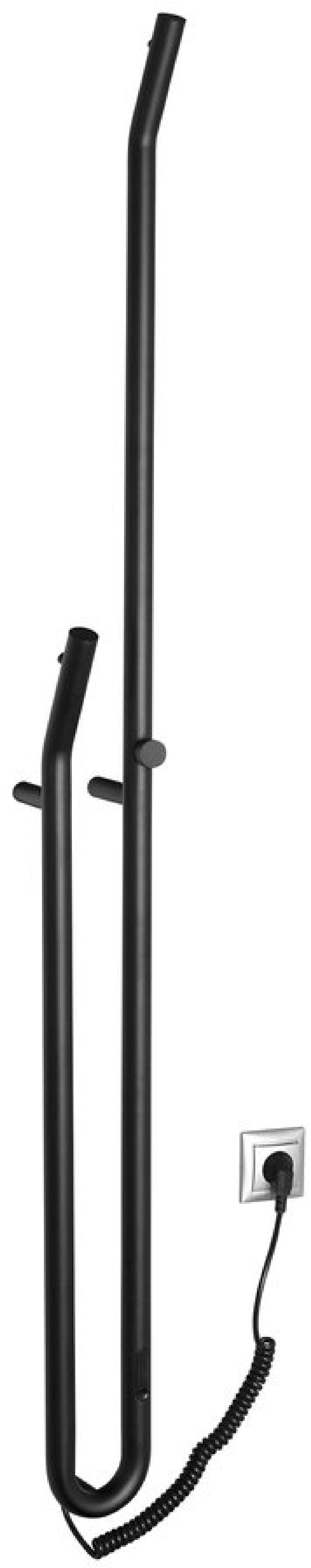 Darmowa Dostawa - Grzejnik elektryczny 170x12.2 cm czarny Sapho Duopasso ER330