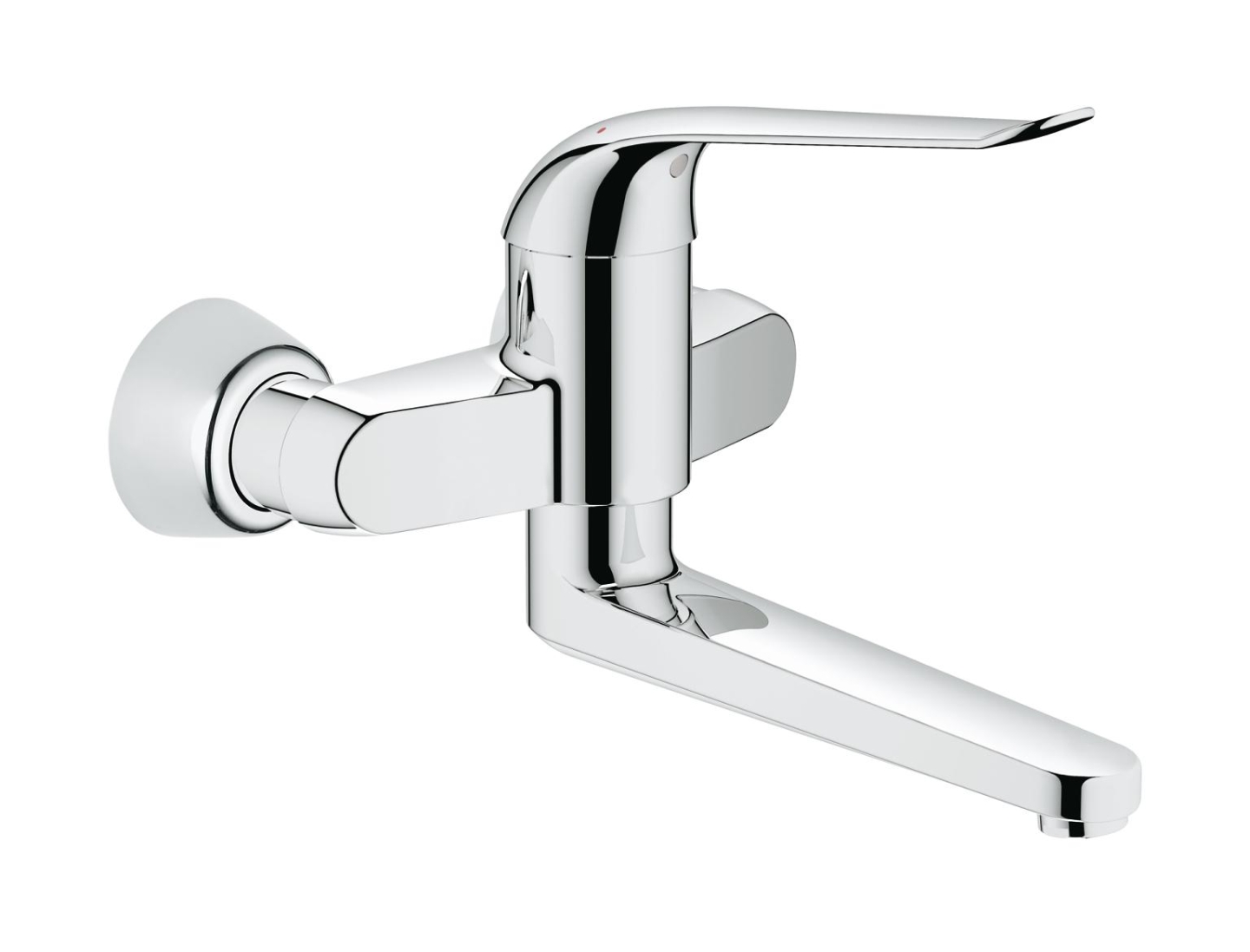 Darmowa Dostawa - Bateria umywalkowa ścienna starlight chrome Grohe Euroeco Special 32773000
