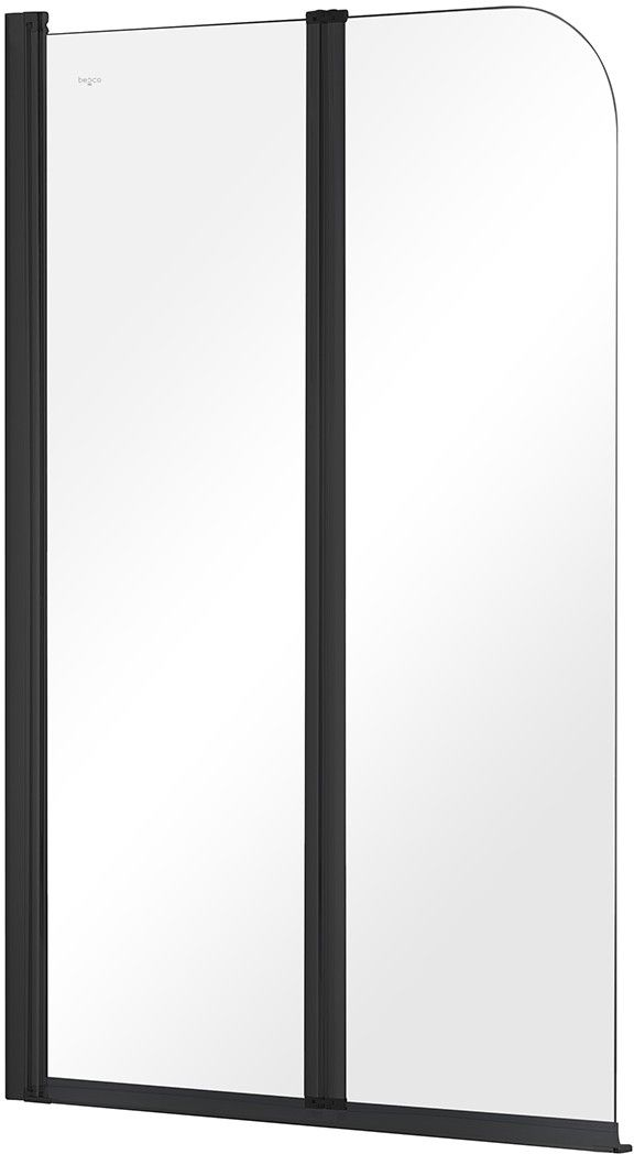 Darmowa Dostawa - Parawan nawannowy dwuczęściowy Besco Prime Black PNPB2S