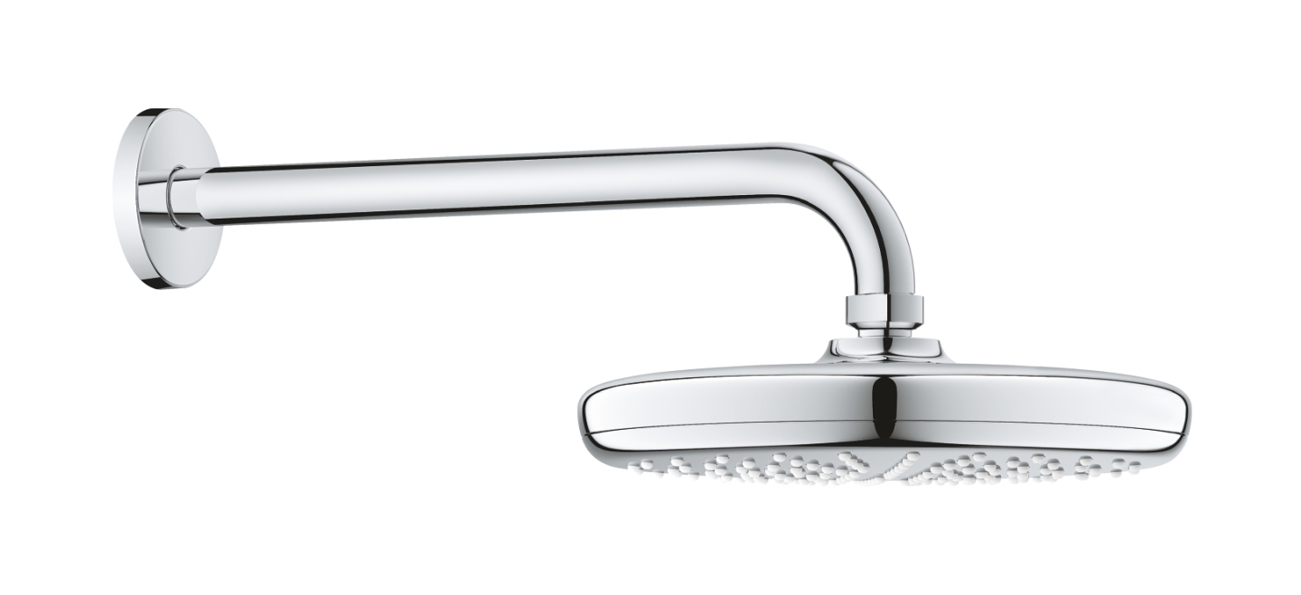 Darmowa Dostawa - Deszczownica 21x21 cm okrągła starlight chrome Grohe Tempesta 26412000