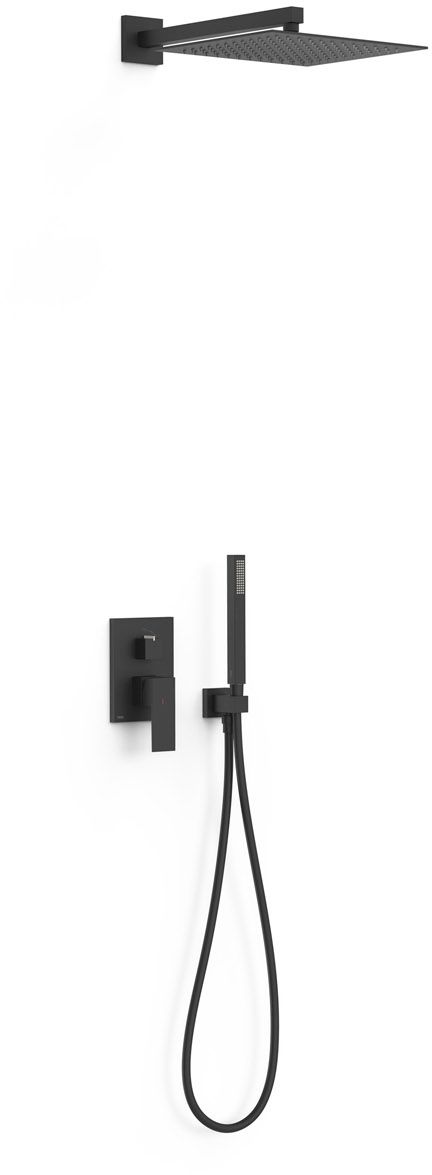 Darmowa Dostawa - Zestaw prysznicowy podtynkowy czarny Tres Cuadro 00628004NM