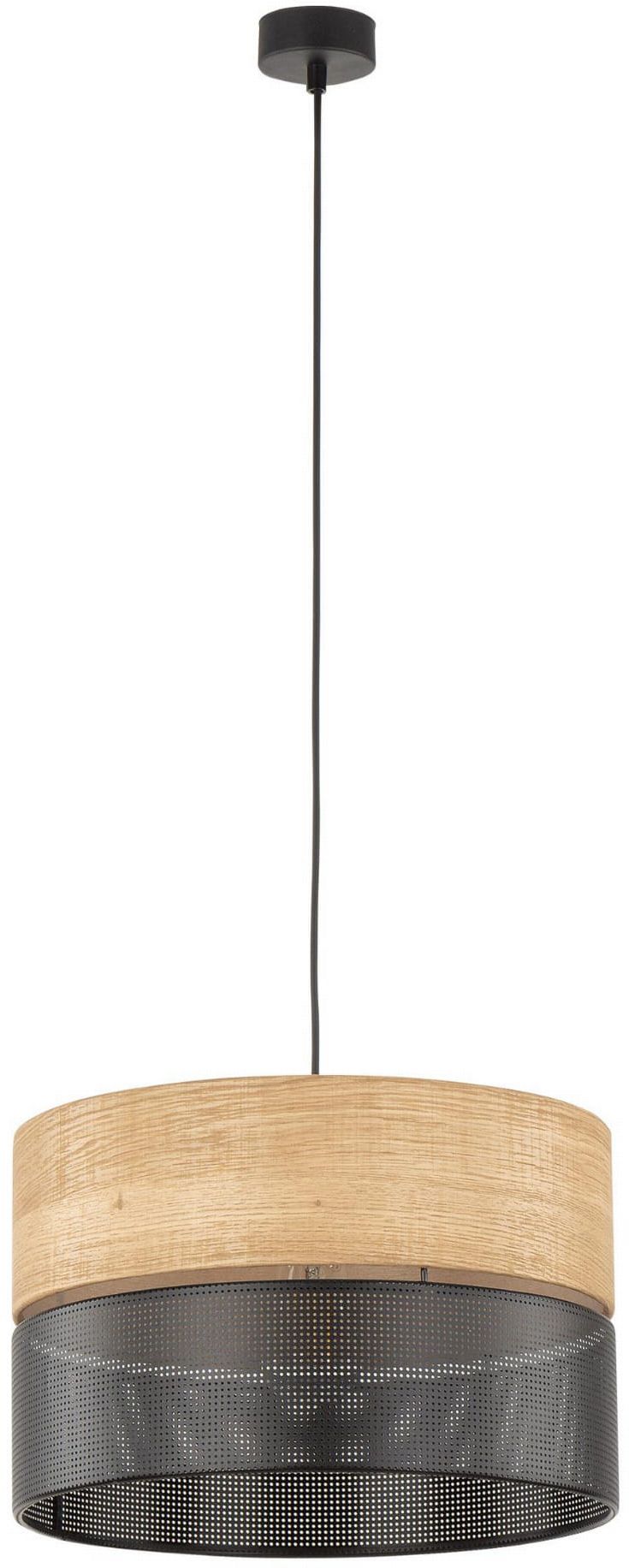 Darmowa Dostawa - Lampa wisząca 1x15 W czarna TK Lighting Nicol 4799