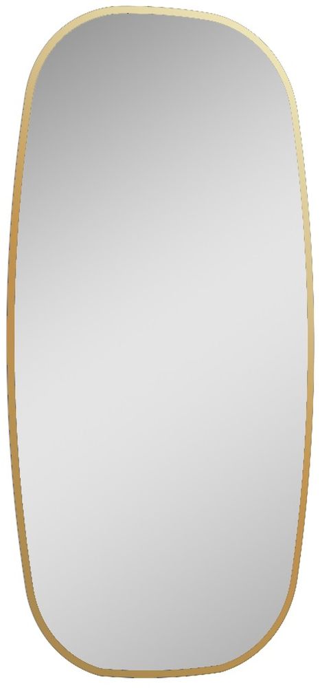 Darmowa Dostawa - Lustro 45x90 cm z oświetleniem złoty Elita RE060450015570