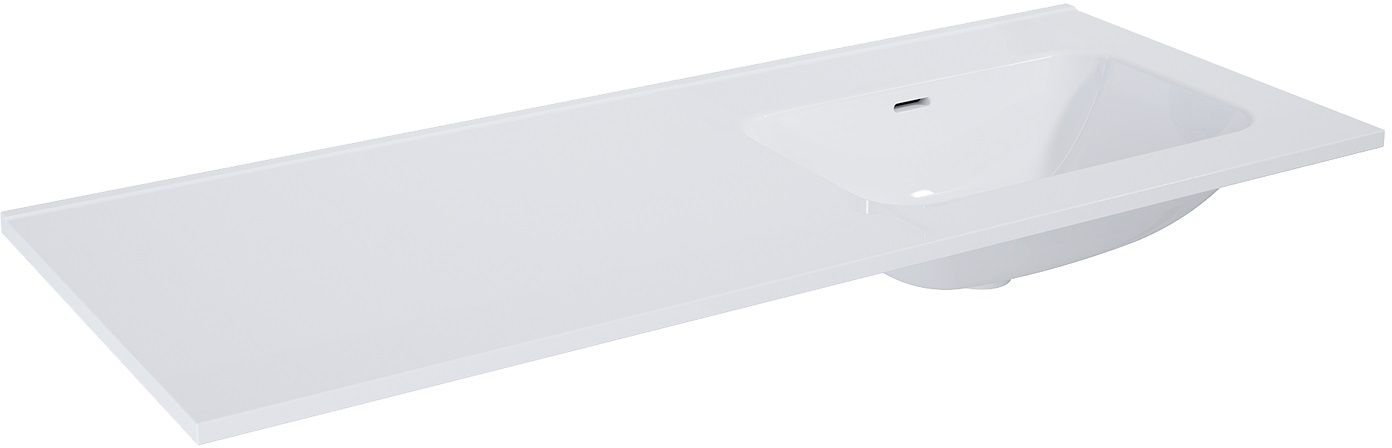 Darmowa Dostawa - Umywalka 120.8x46 cm prostokątna meblowa biała Elita Skappa RE041202068060