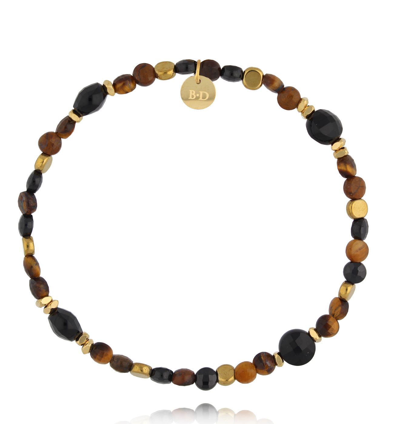 Bransoletka z tygrysim okiem - By Dziubeka