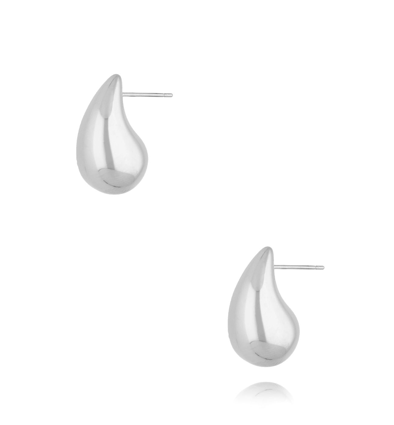 Kolczyki srebrne łezki małe Kyile - By Dziubeka