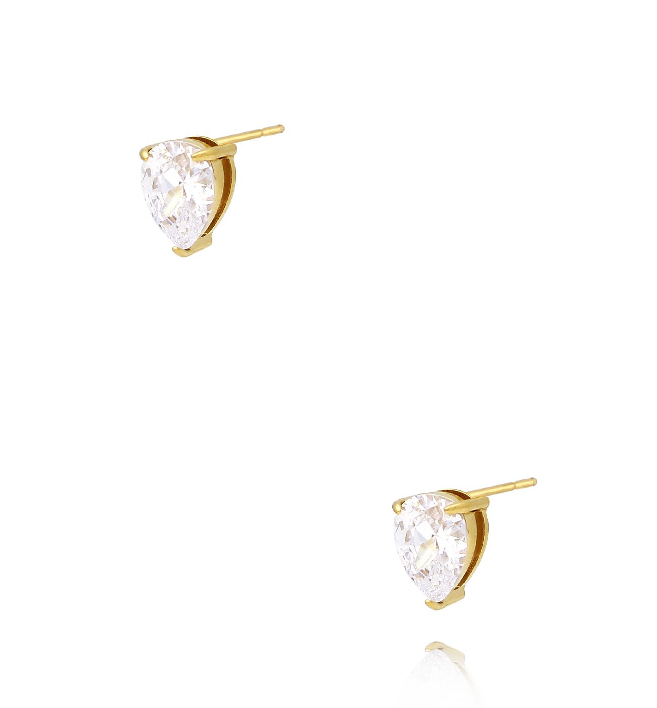 Kolczyki wkrętki z kryształkami KSA1887