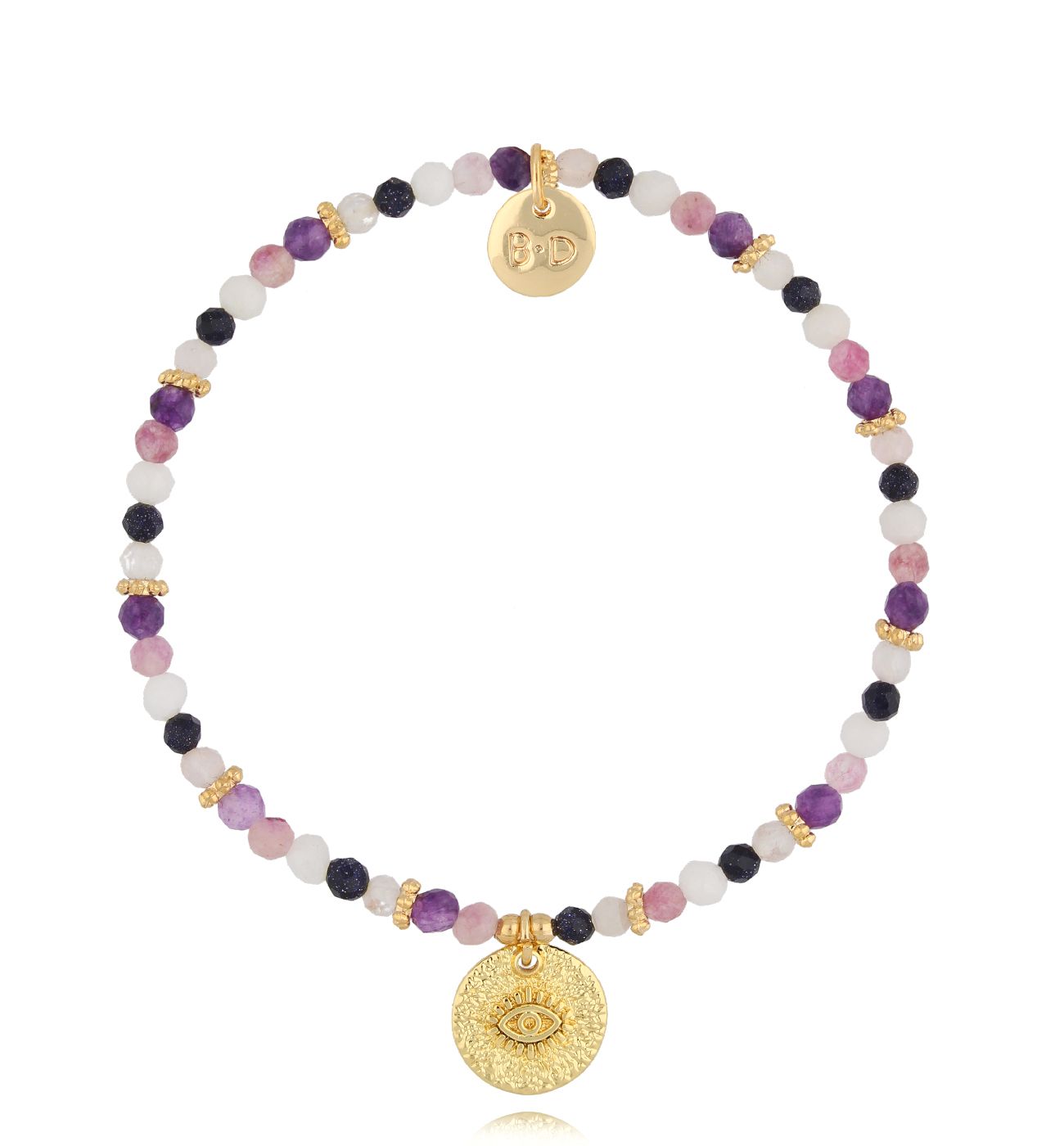 Bransoletka z kamieniami naturalnymi Amayas BTW2305