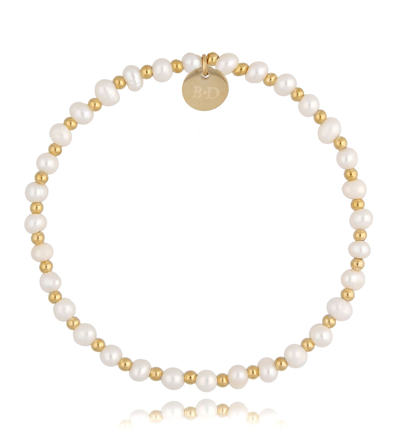 Bransoletka z drobnymi perełkami Delicious BPE0057