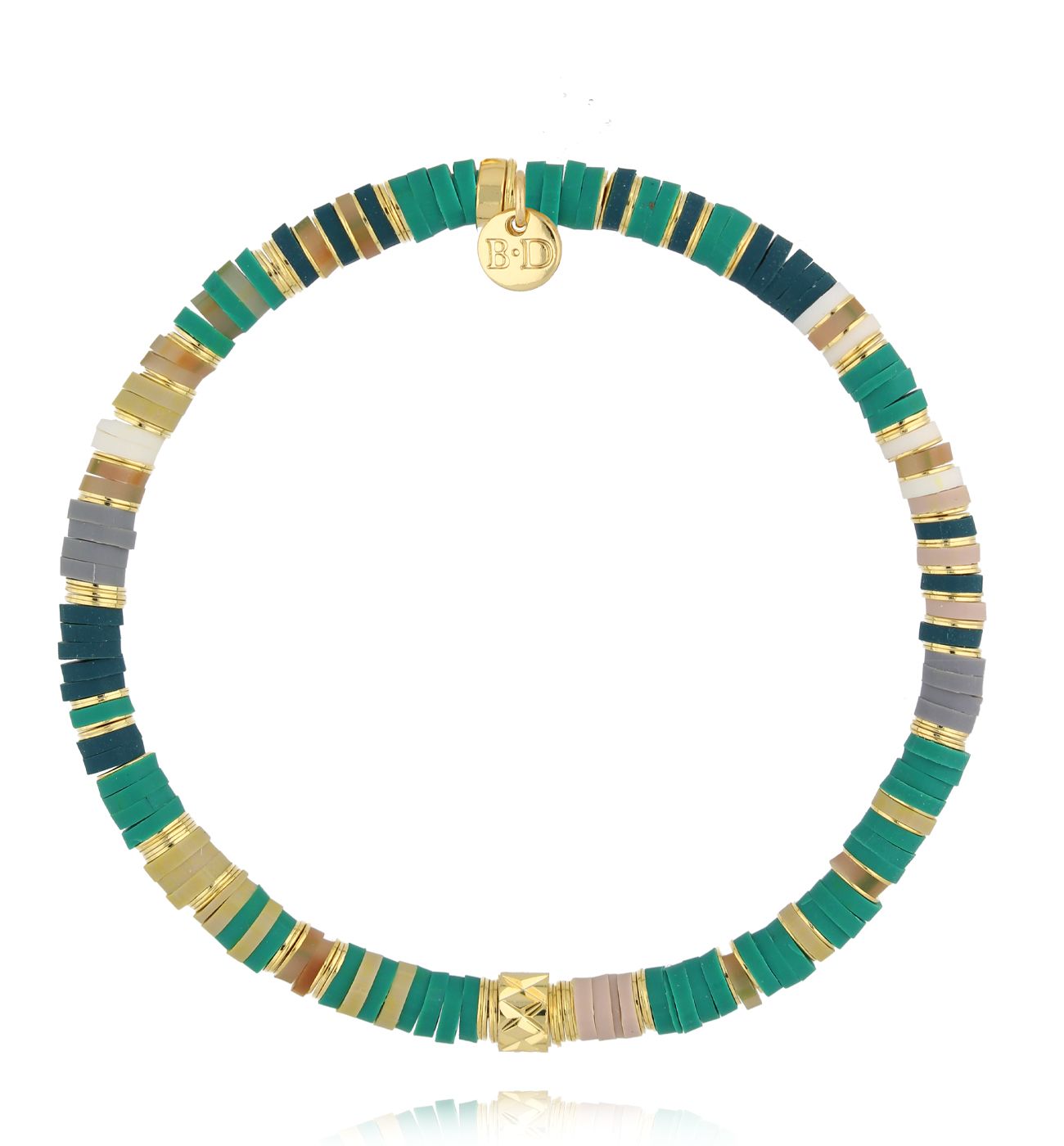 Bransoletka zielona BSC2273