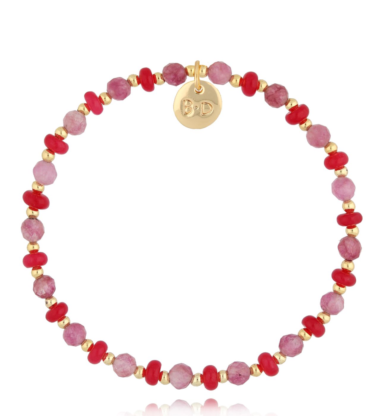 Bransoletka z turmalinami i jadeitami Keala - By Dziubeka