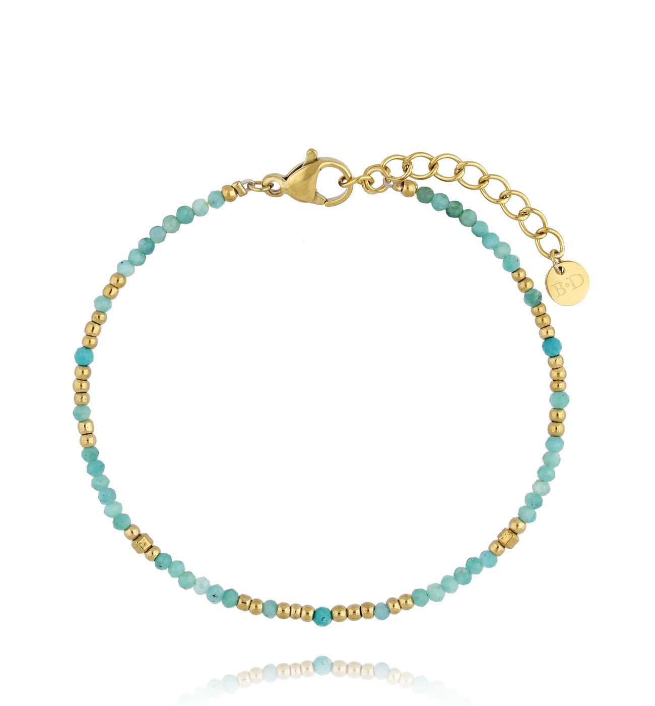 Bransoletka z amazonitami Serenity BPA0463