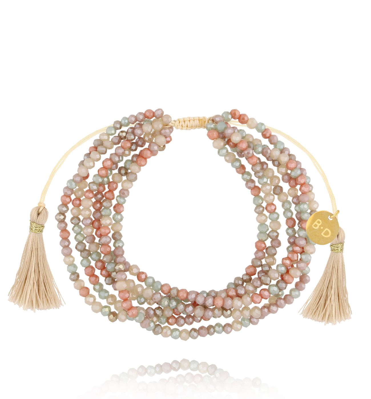 Bransoletka z kryształkami i chwostami Soulmate Spark BCY0288