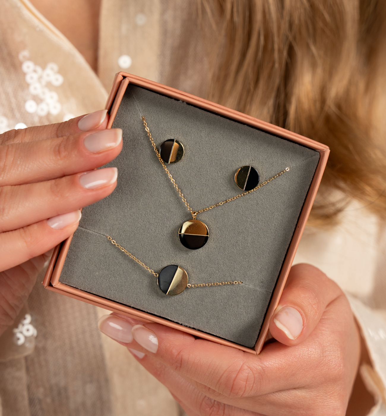 Zestaw prezentowy biżuterii ZP0008 - By Dziubeka