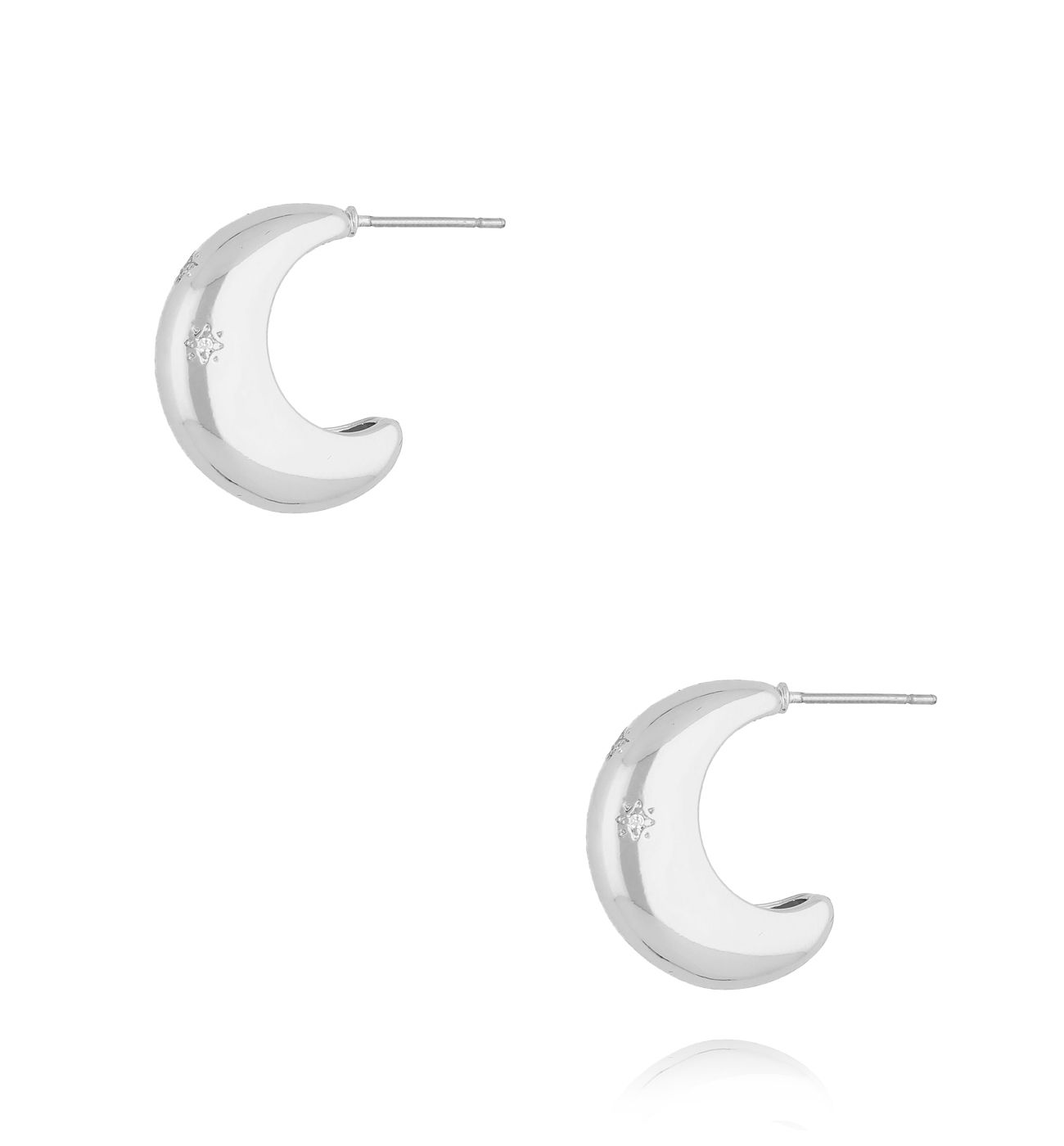 Kolczyki srebrne Gossip Girl - By Dziubeka