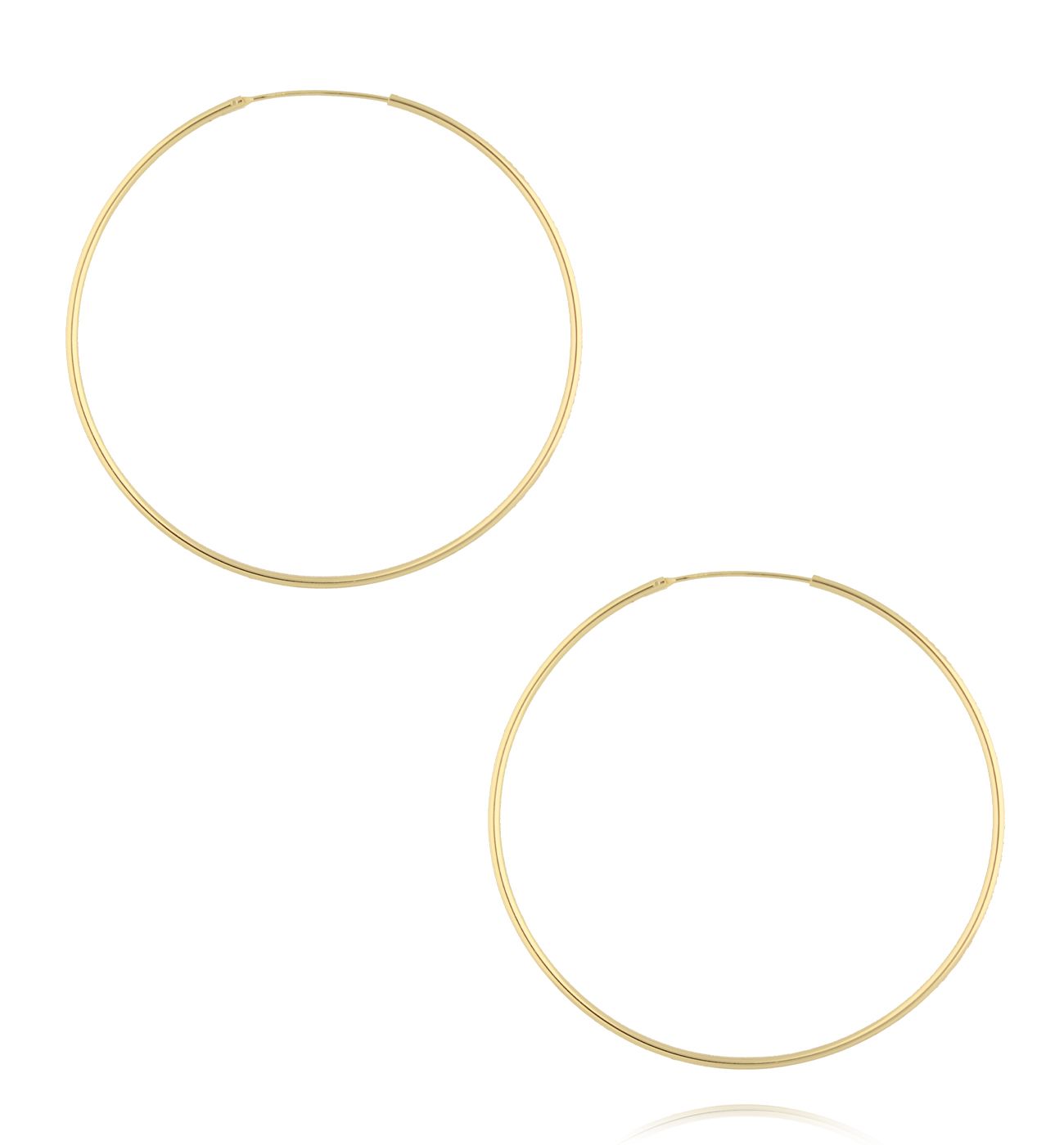 Kolczyki koła złote KCA0188