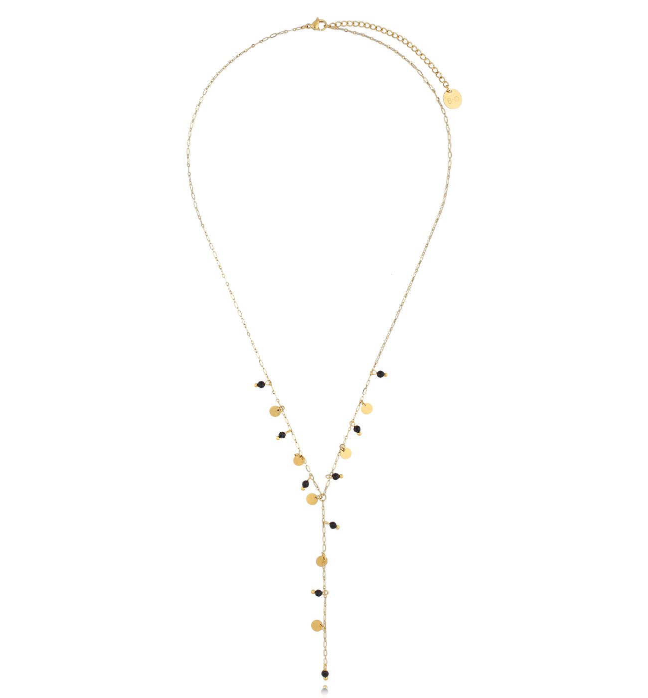 Naszyjnik złoty z krawatką Incantatio NSY0138 - By Dziubeka