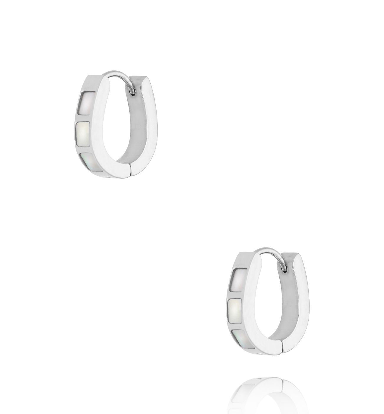 Kolczyki srebrne z masą perłową Sogno di Venezia - By Dziubeka