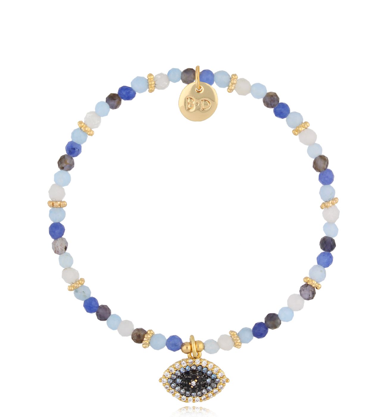 Bransoletka z kamieniami naturalnymi Amayas BTW2080