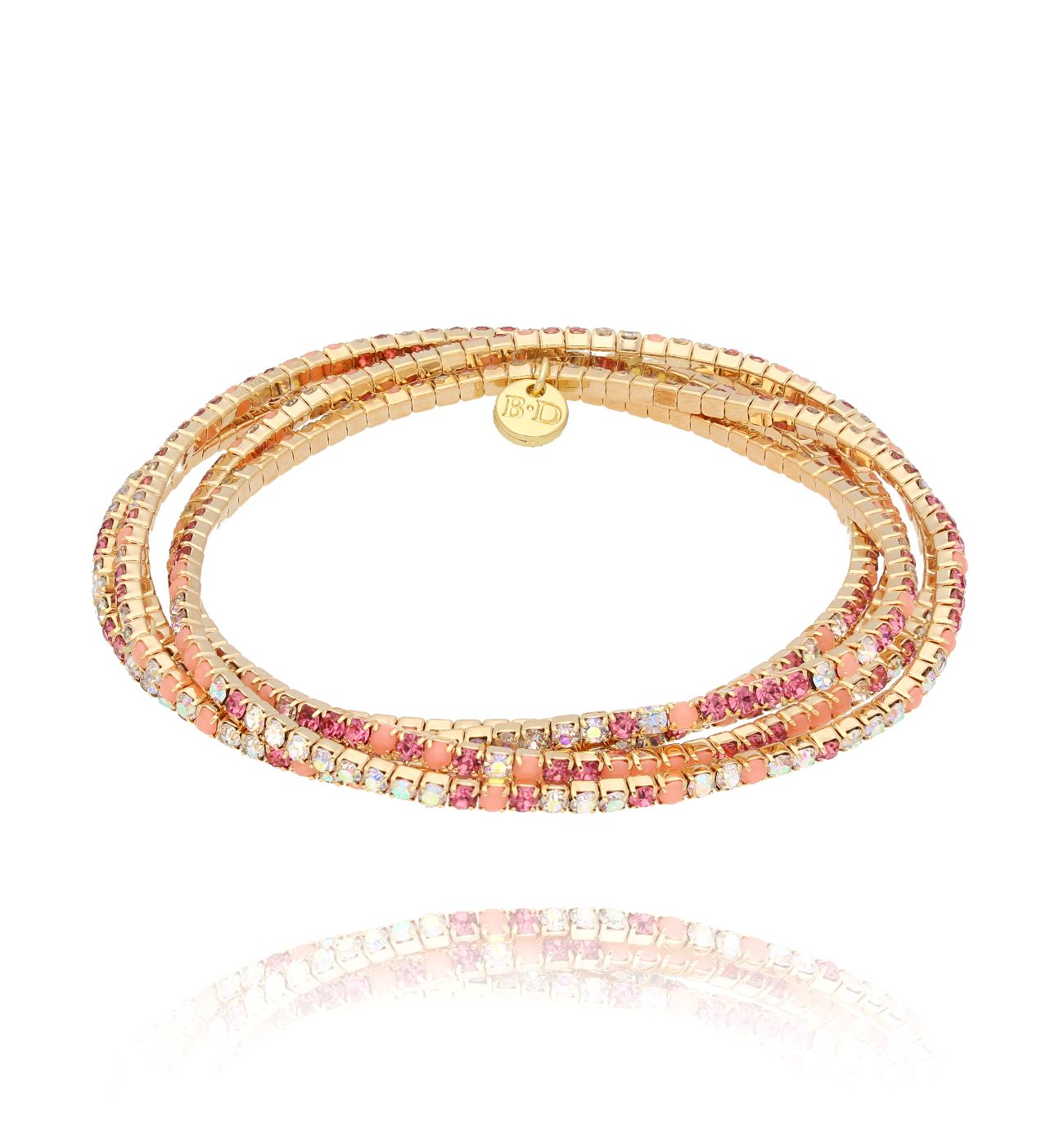 Bransoletka z kryształkami Luminous Crystal BSC2044