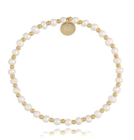 Bransoletka z perłami Poseidon's Pearl BPE0124 - By Dziubeka