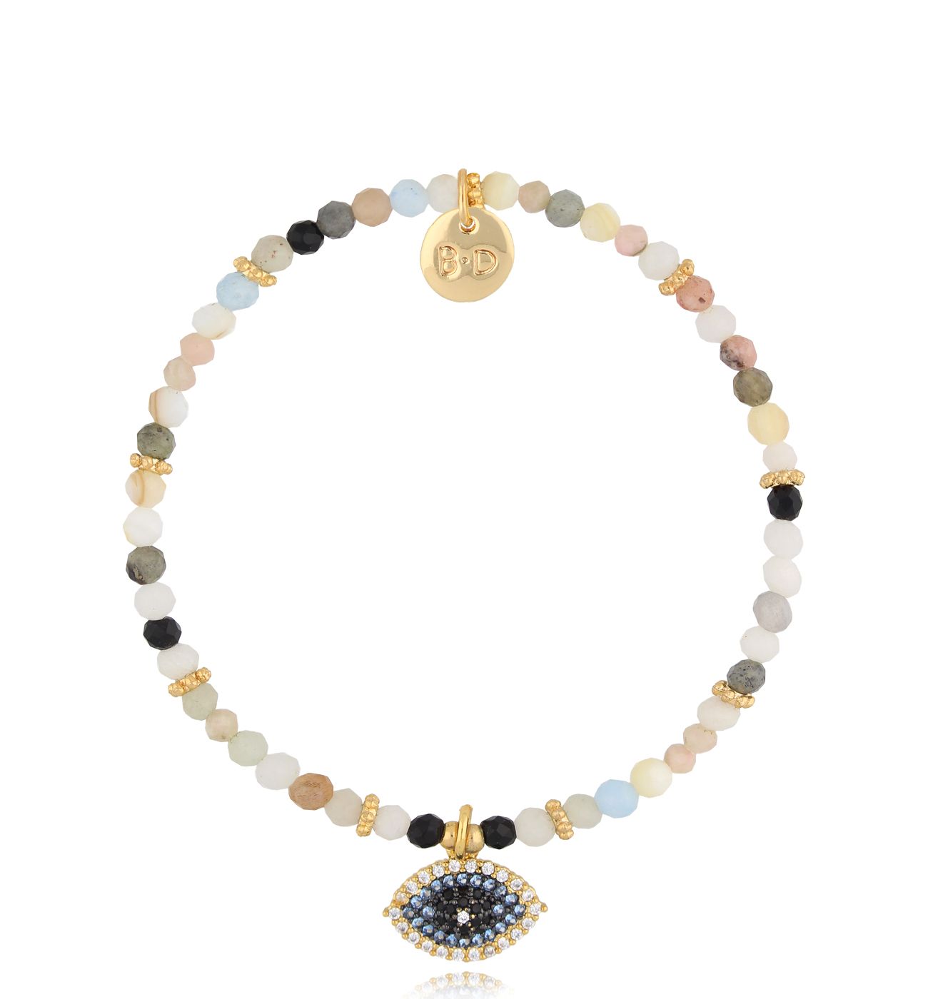 Bransoletka z kamieniami naturalnymi Amayas - By Dziubeka